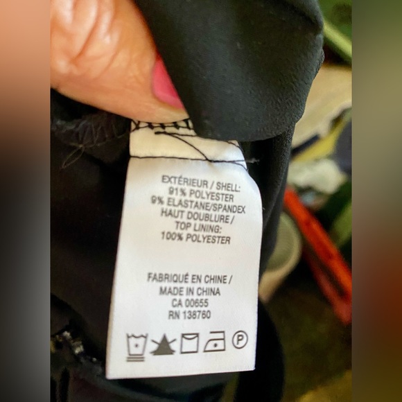 Black Flowing Breathable Romper 16 Plus - Picture 6 of 7